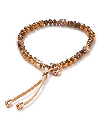 michael kors brilliance stretch fireball bead bracelet 